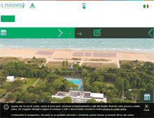 Tablet Screenshot of iltridente.com